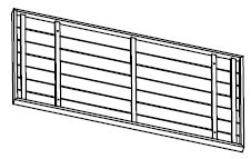 Pièce A - Cadre du Plateau de Table