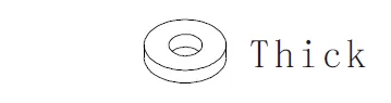 G - Dikke Ring (Washer)