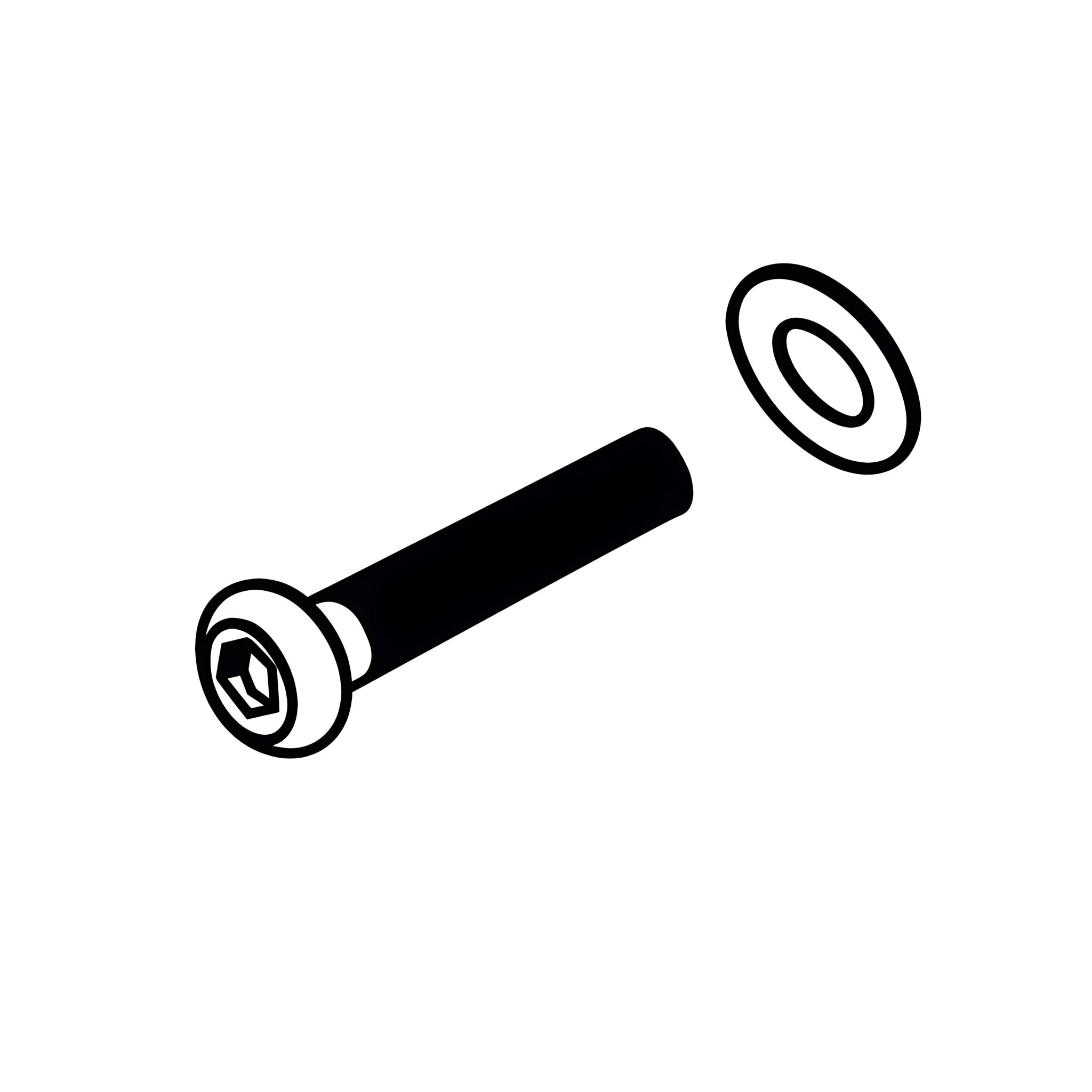 X - M6 X 35mm Screws & Washers