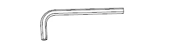 L - Inbussleutel
