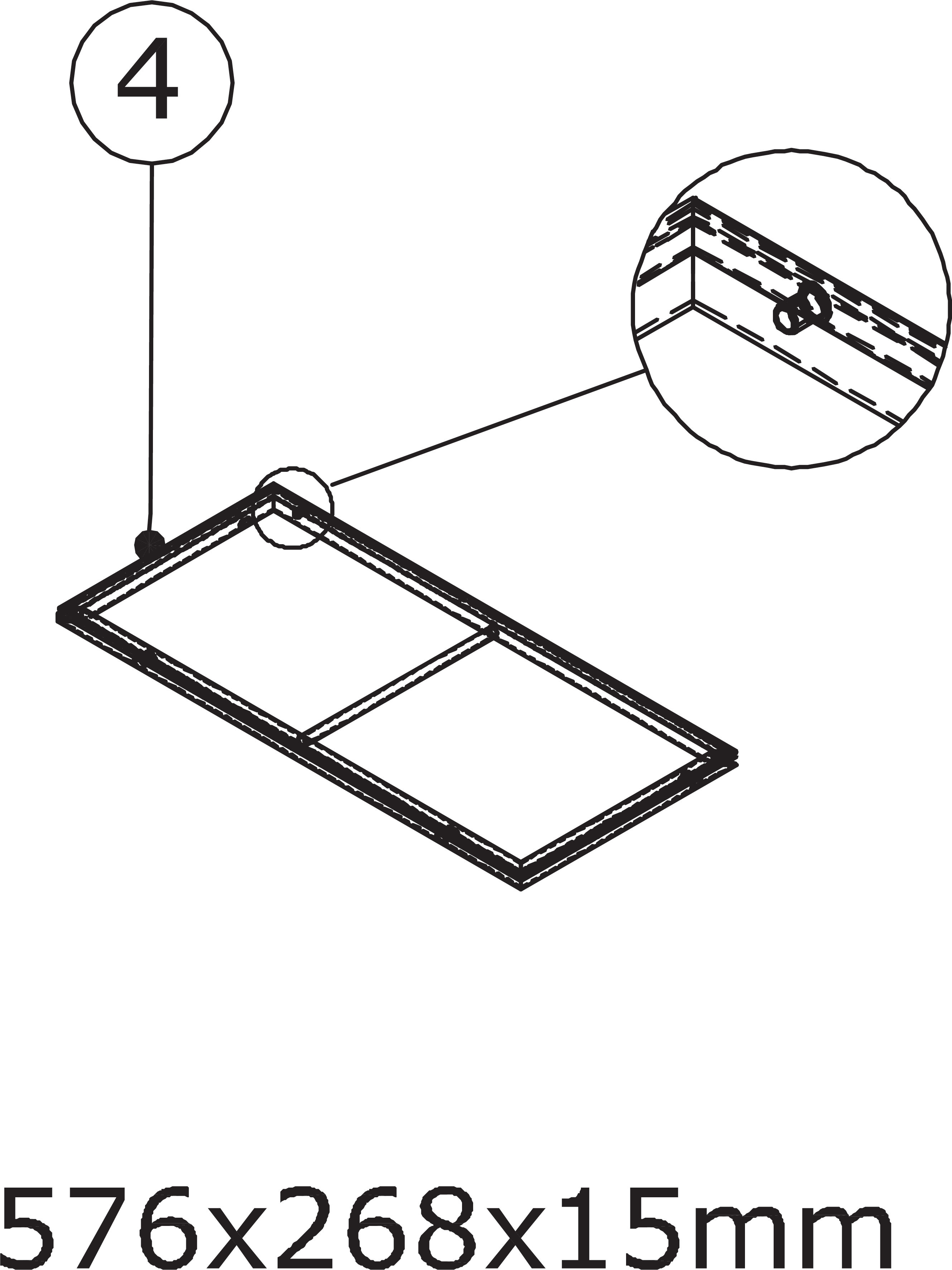4) Base della Sedia