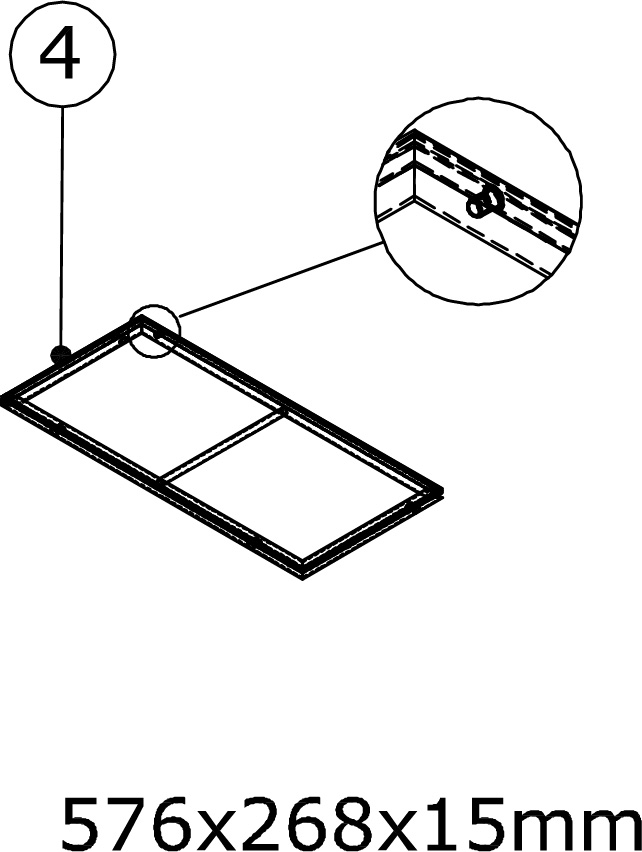 4) Placa Base da Cadeira