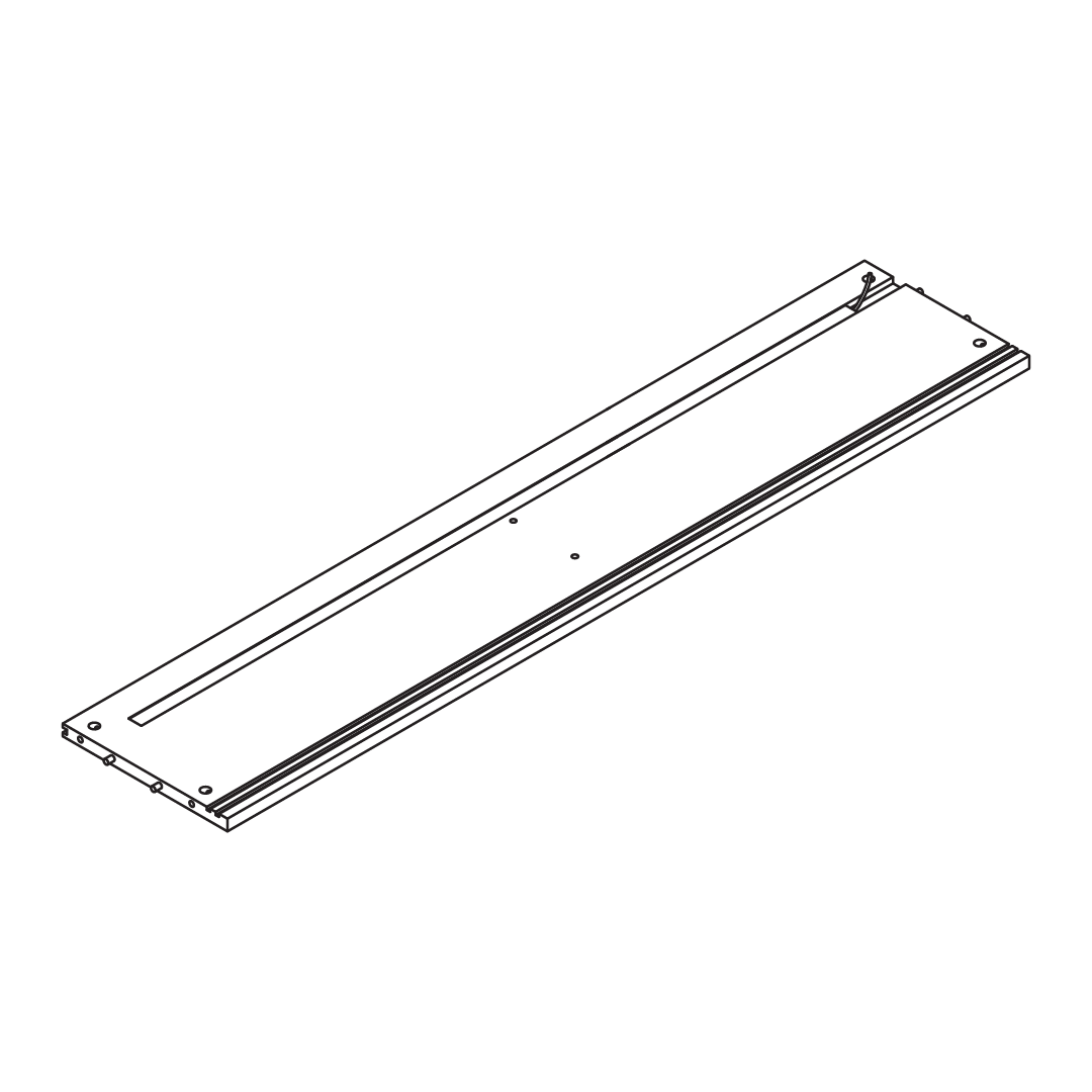 10 - LED-integreret bordplade