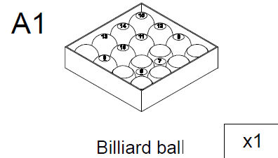 Biljartballenset