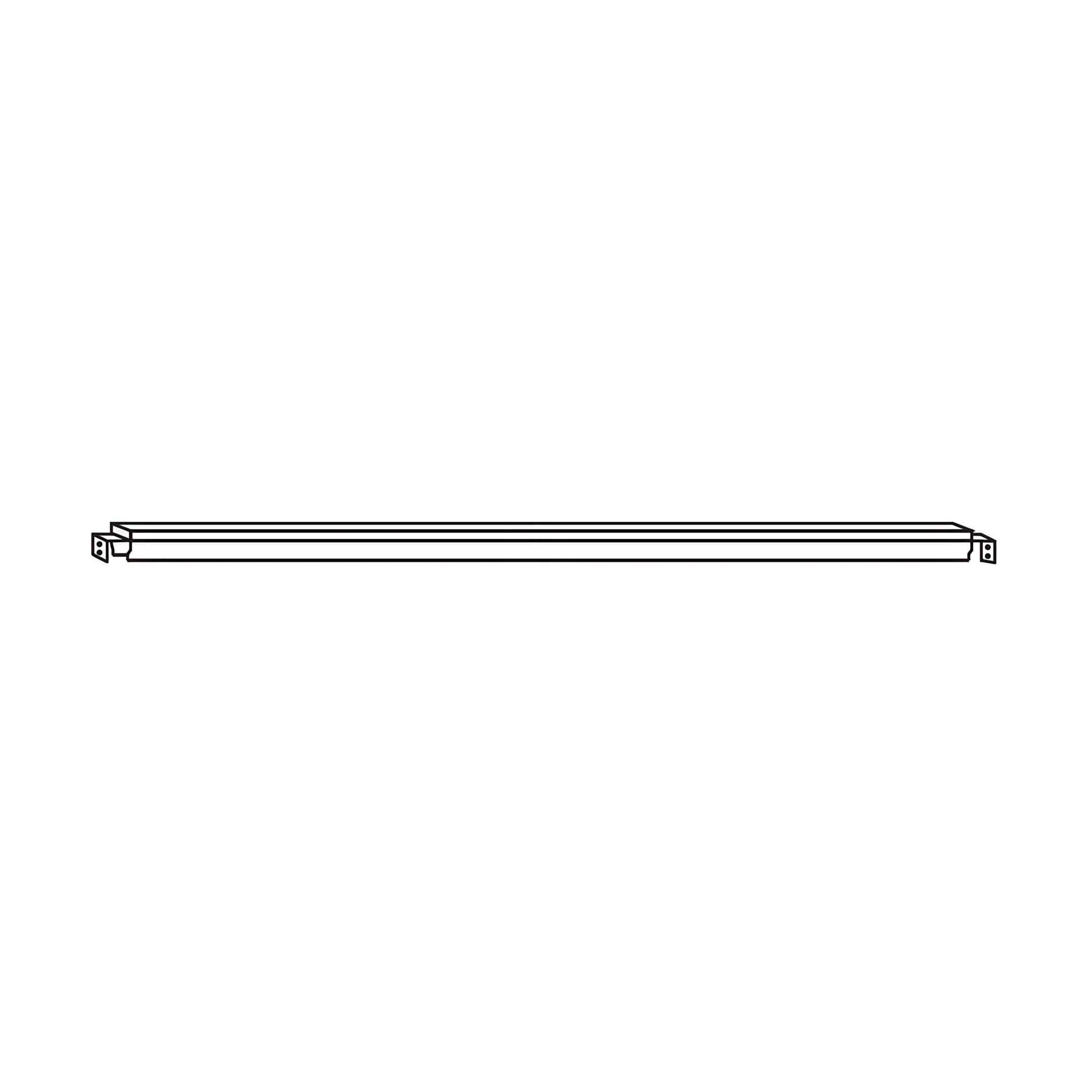 Corner Fence Part F - Fence Slat Topper