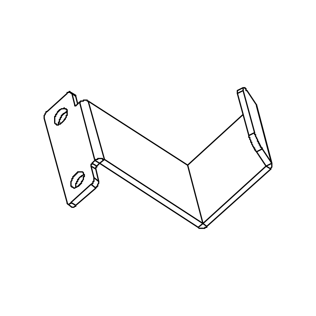 Part 10 - Wire Tray Bracket