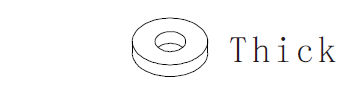 G - Dikke Ring (Washer)