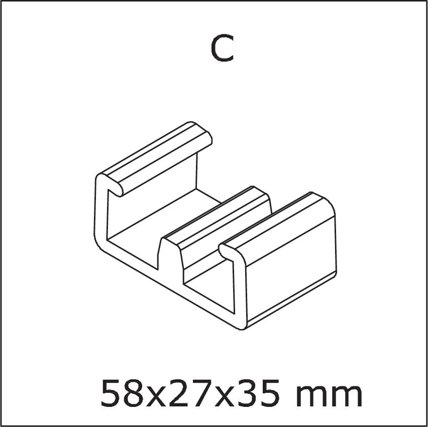 C) Clip per Telaio Modulare