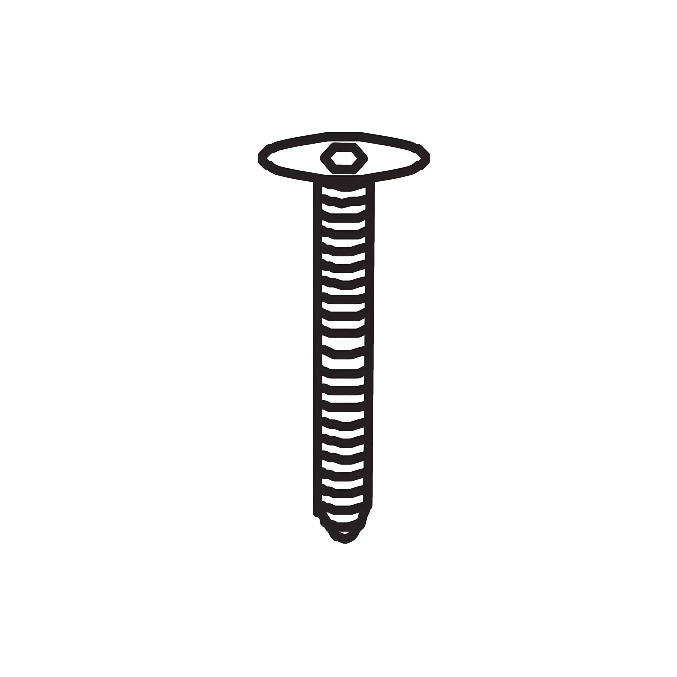 Fence Part D - M8x45mm Screw