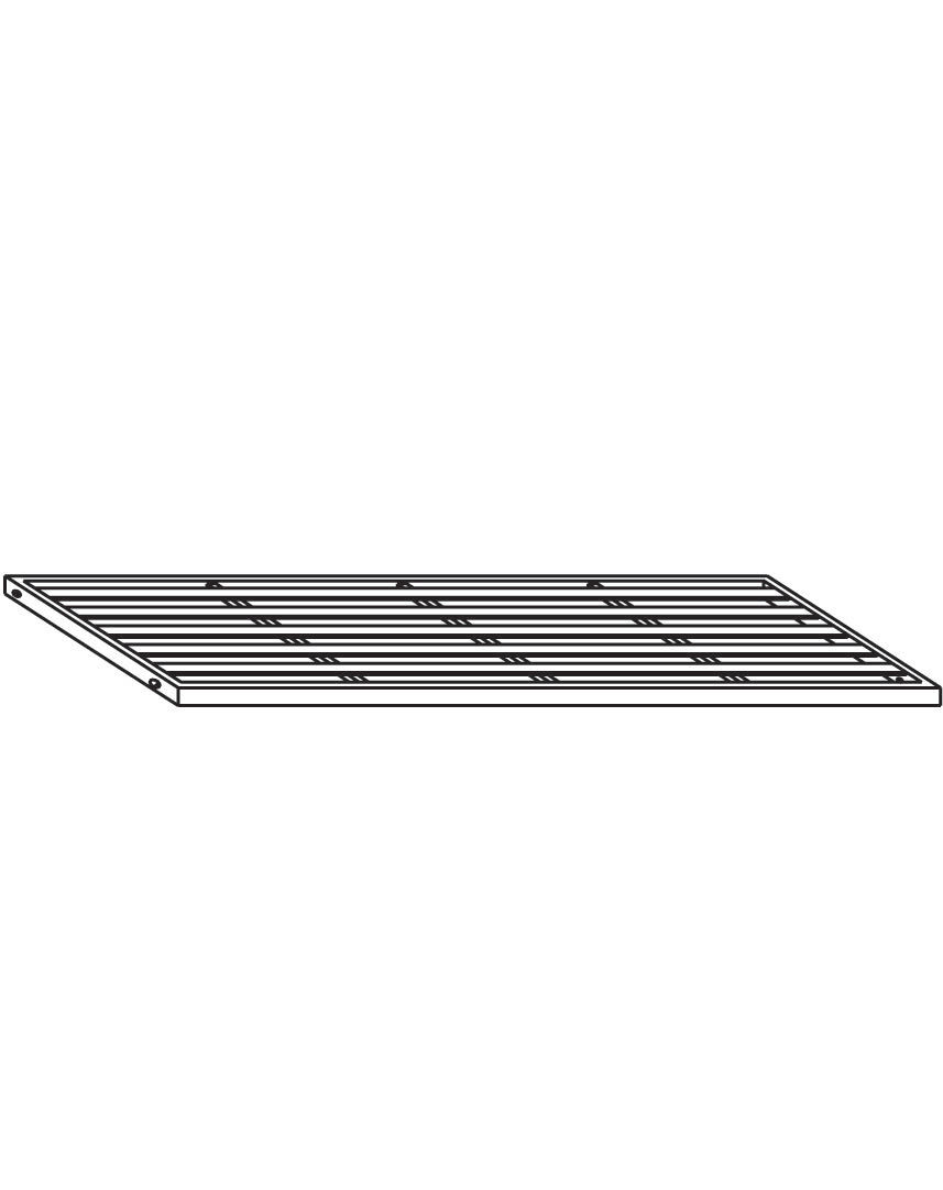 B) Panneau de siège de canapé