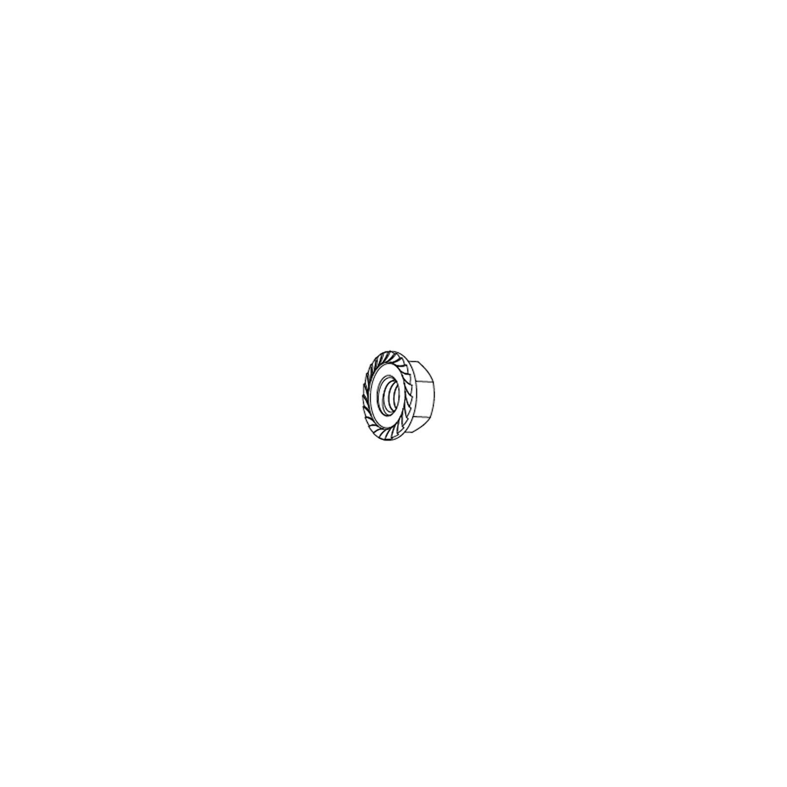 E - Serrated Flange Nut