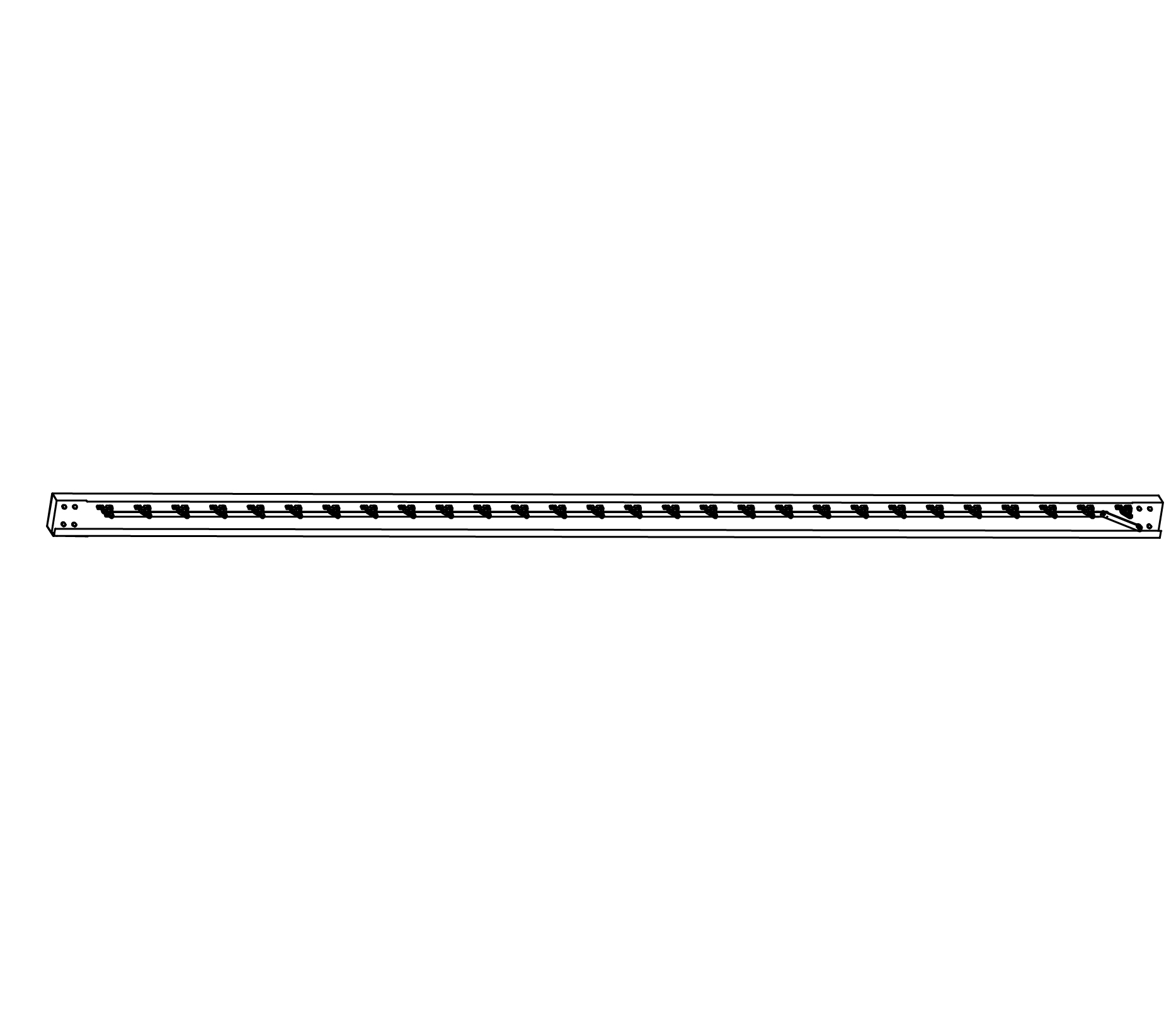 Part C - Pergola Beam with Louvre Brackets