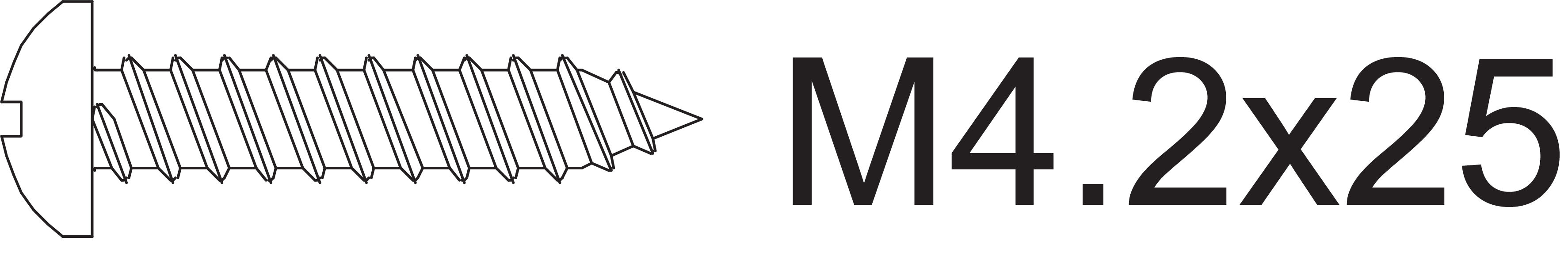 Μέρος J - M4.2x25