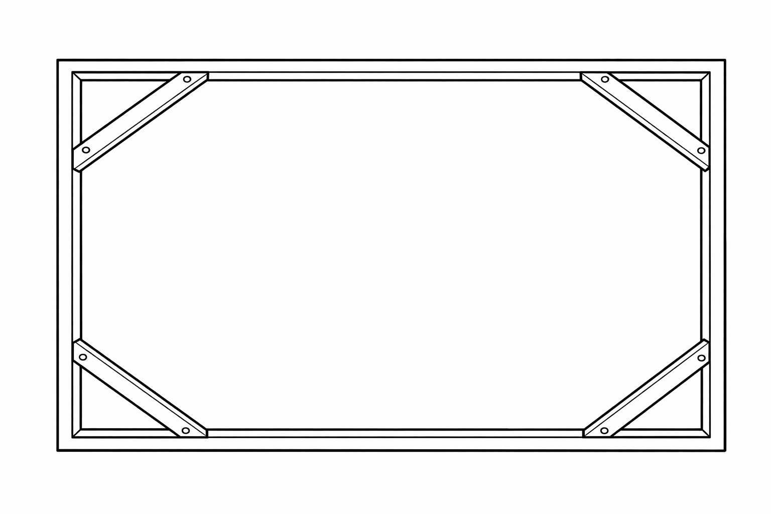 Pièce E - Dessus de tabouret