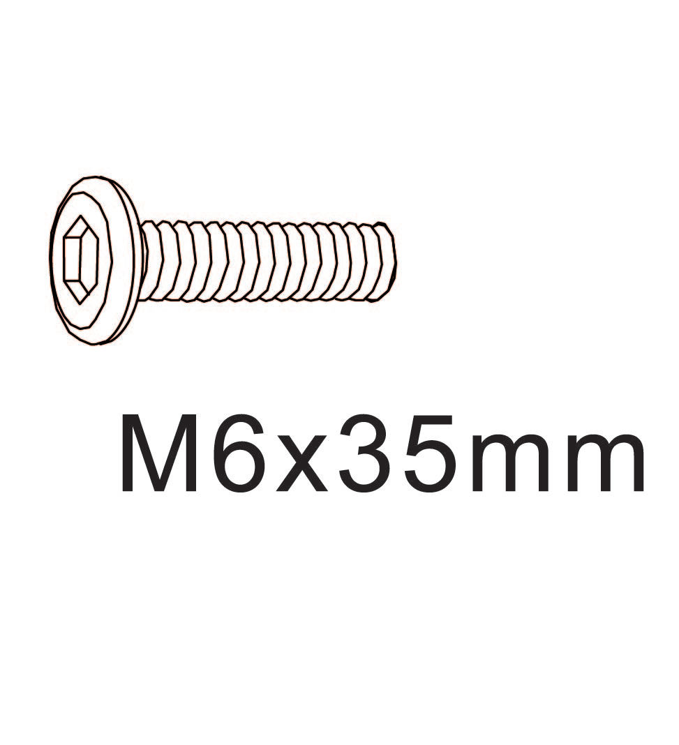 Vis M6x35mm