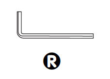 Part R - Hex Wrench (M8)