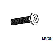 Vis M6*35 (screw)