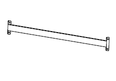 Pièce C - Connecteur de pied de table