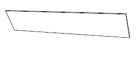 Tischteil L - Glas-Seitenwand