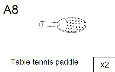 Tafeltennisbatje