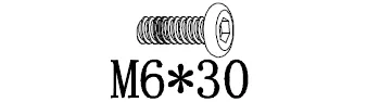 I - Schroef M6x30