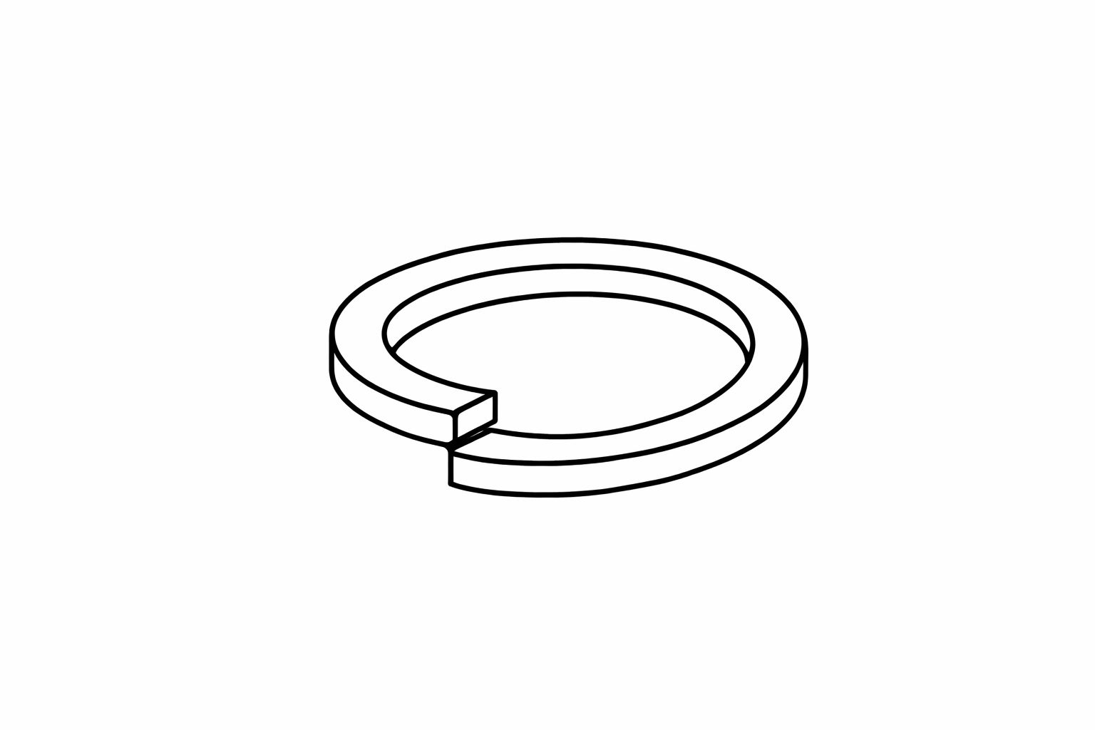 Tischteil Q - Sicherungsring