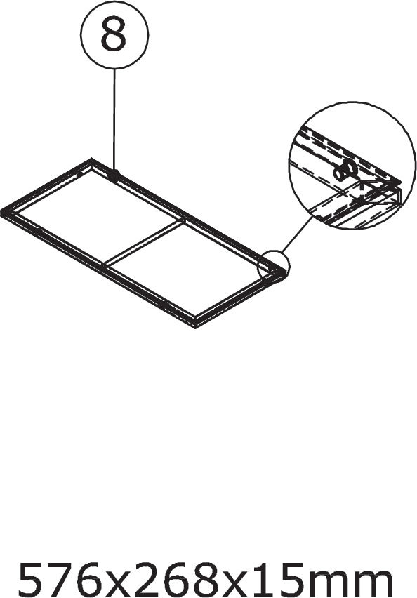 8) Pannello di Base della Sedia