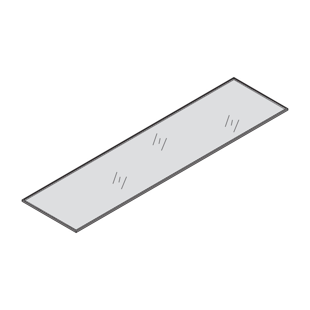 8 - Bordpladeglas