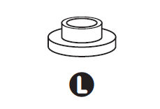 Part L - T Plastic Washer 6mm 