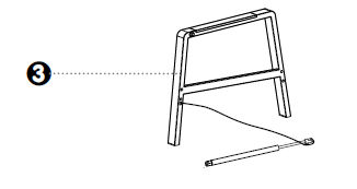 Part 3 - Right Armrest with gas spring