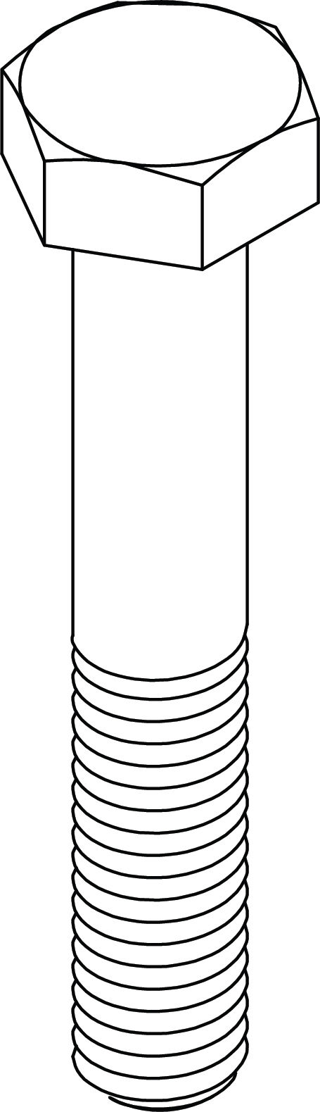 Hex Head Bolt M6x30