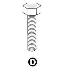 Part D - Bolt 6x35mm
