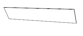 Borddel L - Glassidopanel