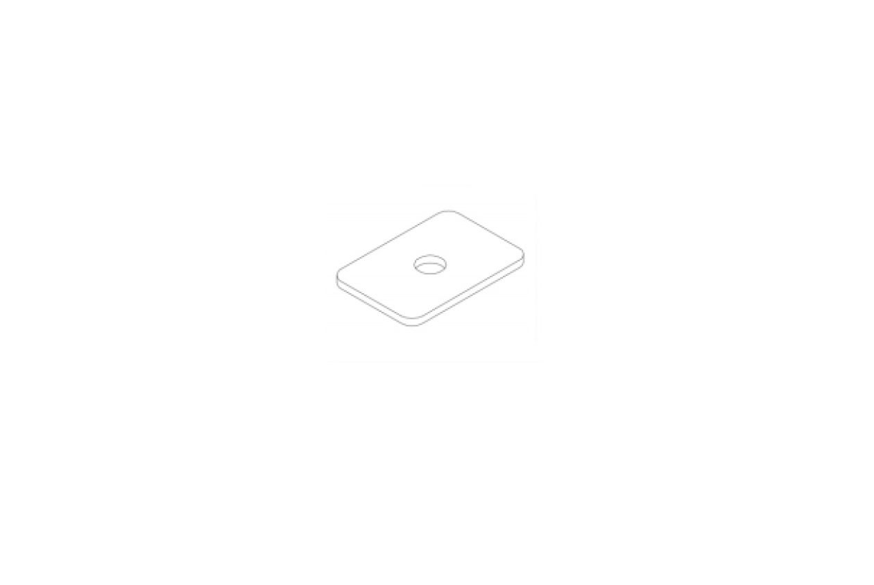 Entretoise rectangulaire