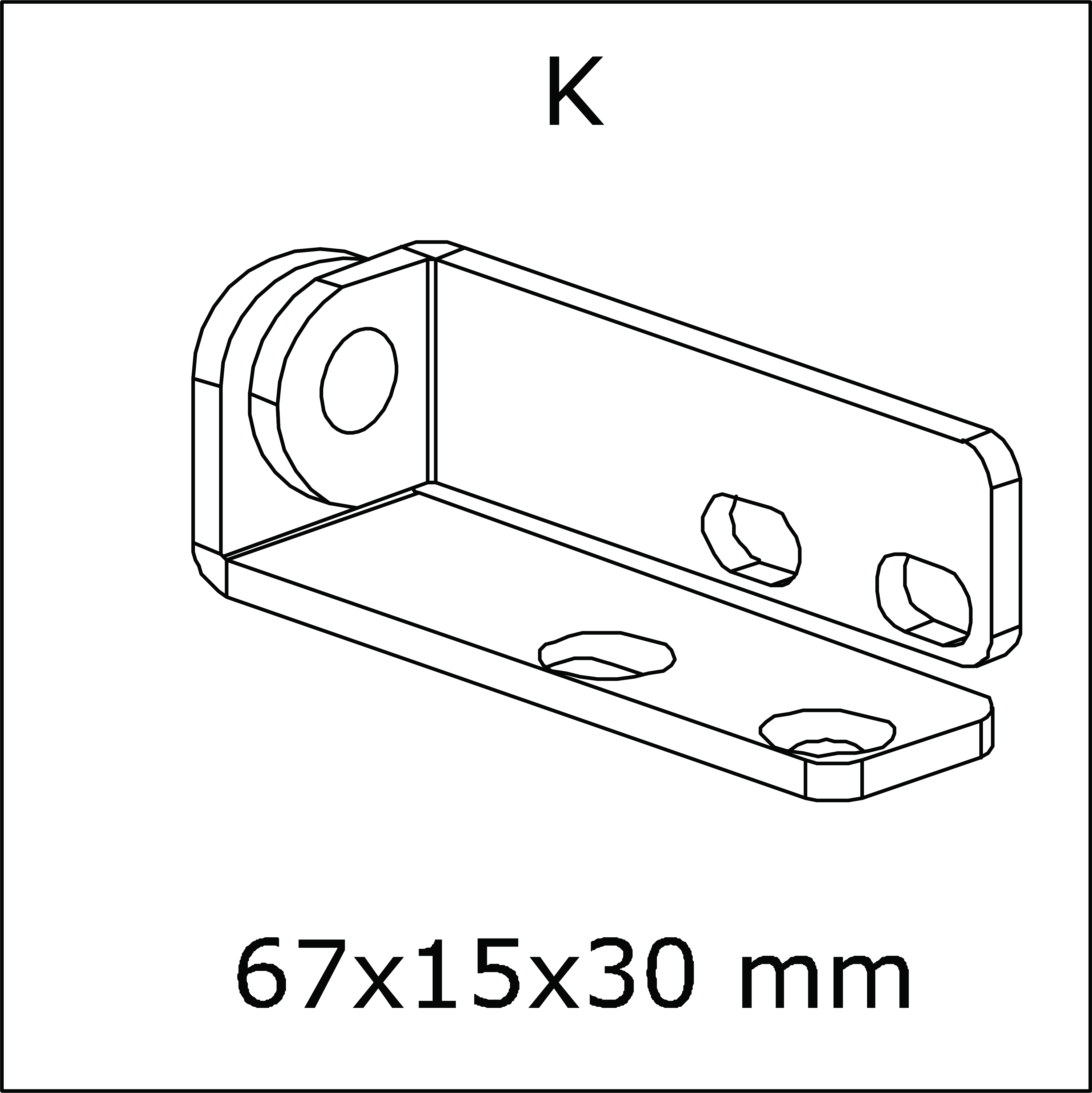 Bisagra derecha de la tapa del baúl de almacenamiento (Storage Box)