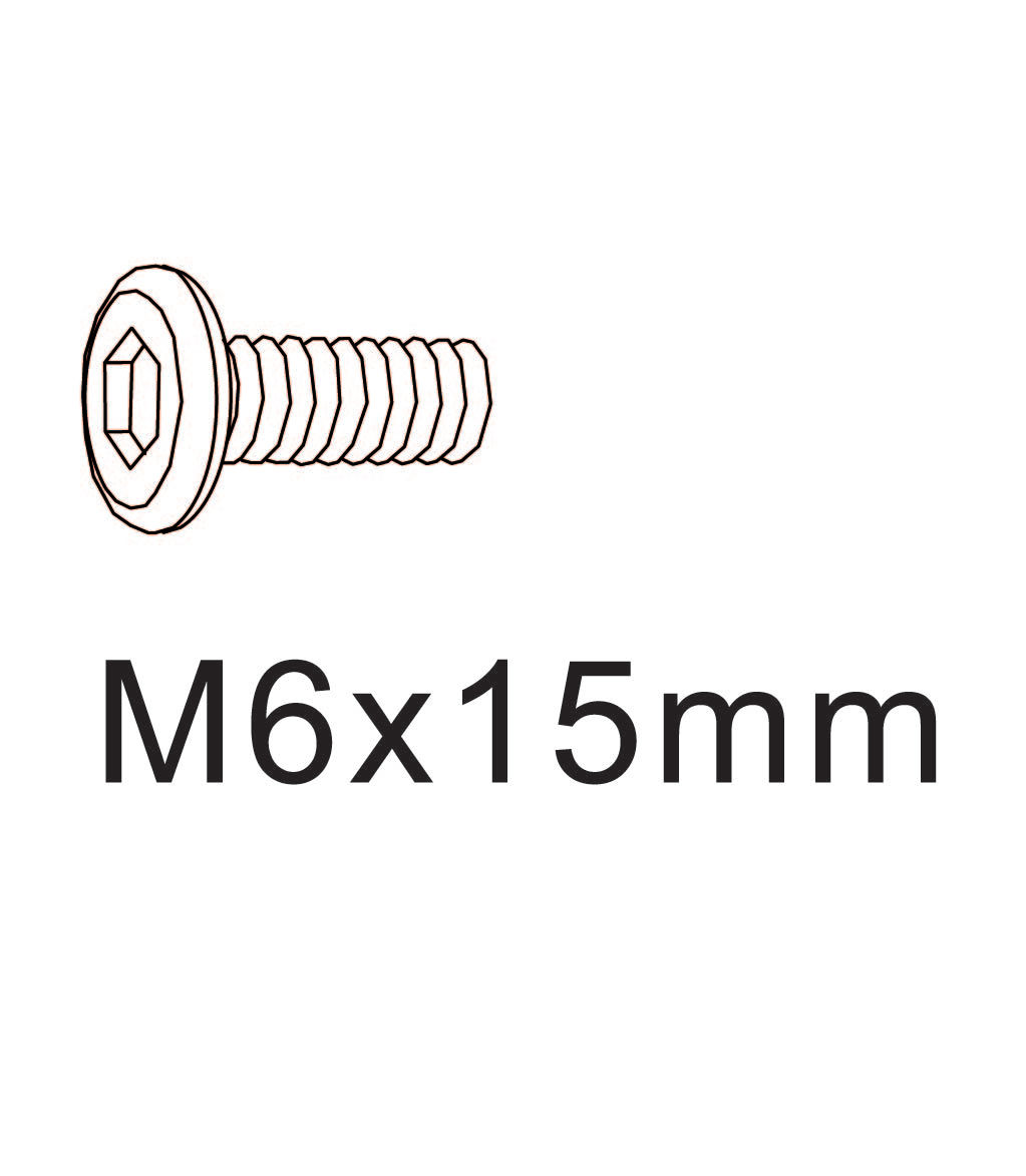Parte H - M6x15mm