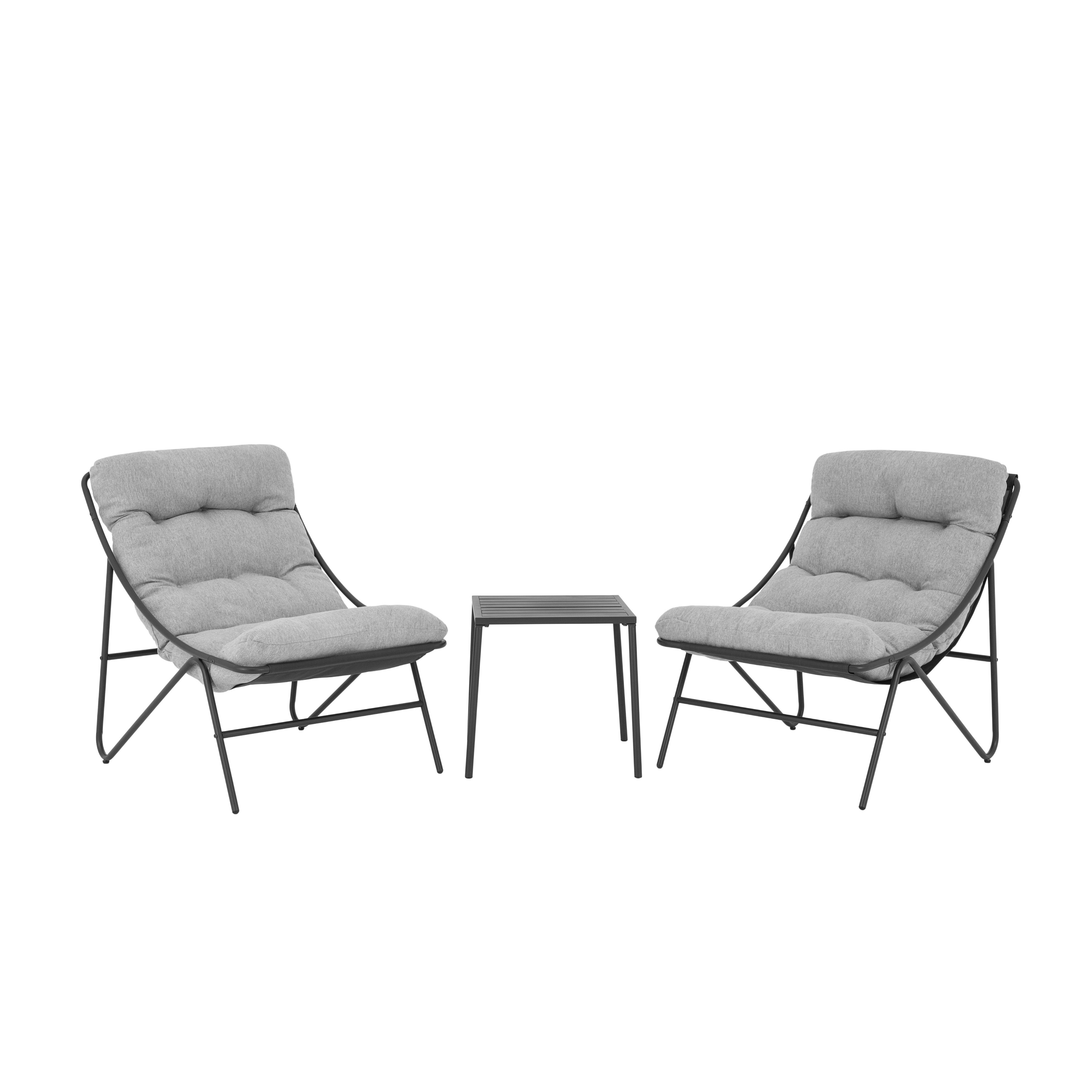 3 Piece Garden Bistro Set 